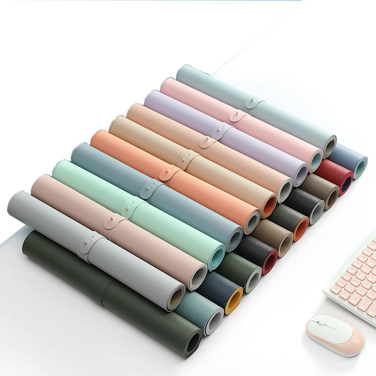 Mouse pad Office pu leather pad Desktop desk mat Study desk mat Factory| PAIDU Manufacturer